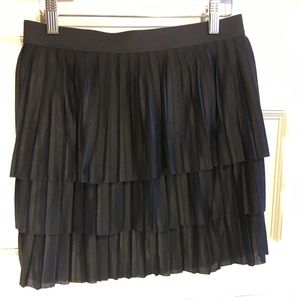 Black party skirt